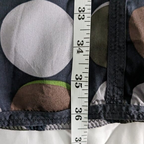 BODEN Silk Notting Hill Polka Dot Dress Sheath Lined Knee Length Women's Sz 12R - Picture 16 of 16